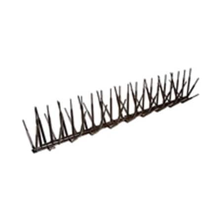 Bird-B-Gone Bird B Gone BBG2000-7BRN-24 Brown Plastic Bird Spike - 24 ft. x 7 in. BBG2000-7BRN/24